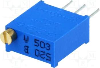SR PASSIVES Potentiometer: mounting; 50kΩ; multiturn