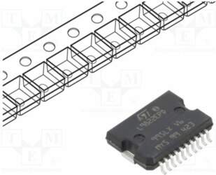 STMICROELECTRONICS IC: driver; low-side; PowerSO20; 1A