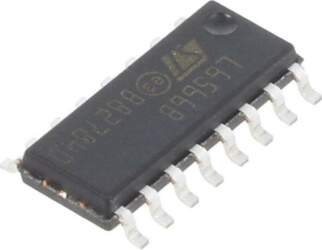 STMICROELECTRONICS IC: driver; switchmode controller; SO16