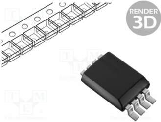 STMICROELECTRONICS IC: operational amplifier; 1.1MHz