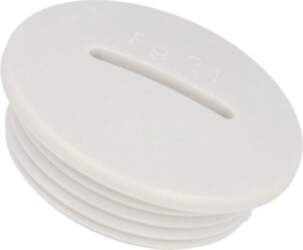 Stopper; PG21; IP54; polyamide; grey; V-N-FS