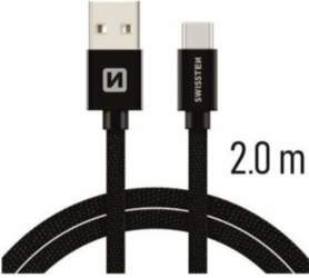 Swissten Textile Universāls Quick Charge 3