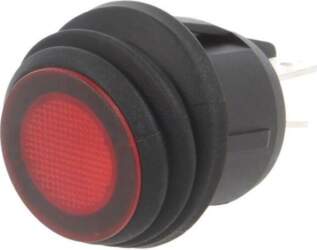 SWITCH COMPONENTS ROCKER; DPST; Pos: 2