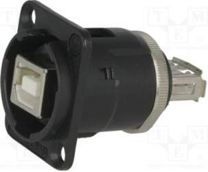 SWITCHCRAFT Adapter; USB A socket-back,USB