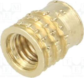 TAPPEX Threaded insert; brass; M3; BN
