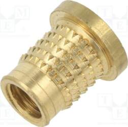 TAPPEX Threaded insert; brass; M8; BN