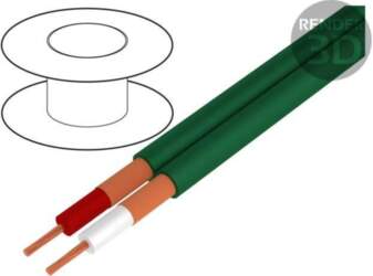 TASKER Wire: microphone cable; 2x0.25mm2