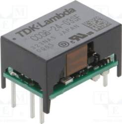 TDK-LAMBDA Converter: DC/DC; 6W; Uin: 9÷36VDC