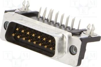 TE CONNECTIVITY Connector: D-Sub; PIN: 15