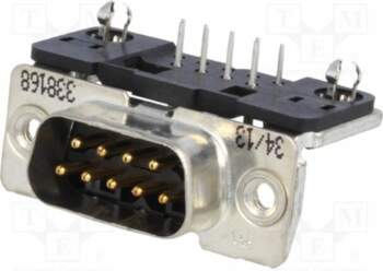 TE CONNECTIVITY Connector: D-Sub; PIN: 9