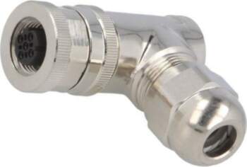 TE CONNECTIVITY Connector: M12; plug; PIN: