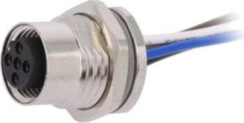 TE CONNECTIVITY Connector: M12; socket; PIN: