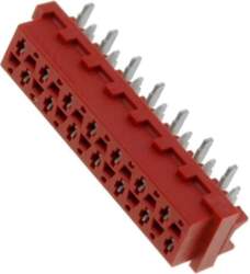 TE CONNECTIVITY Connector: Micro-MaTch; socket; female