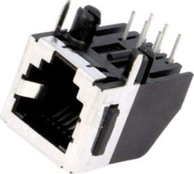 TE CONNECTIVITY Connector: RJ12; socket; PIN: