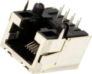 TE CONNECTIVITY Connector: RJ45; socket; PIN: