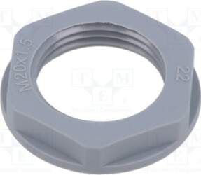 TE CONNECTIVITY Nut; M20; polyamide; 26mm