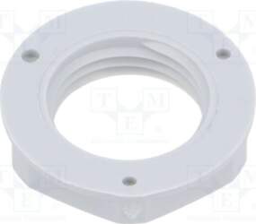 TE CONNECTIVITY Nut; PG9; polyamide; 22mm