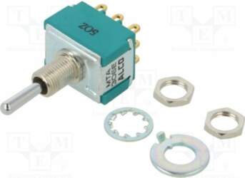 TE CONNECTIVITY Switch: toggle; Pos: 2