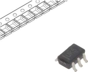 TEXAS INSTRUMENTS IC: digital; buffer,inverting