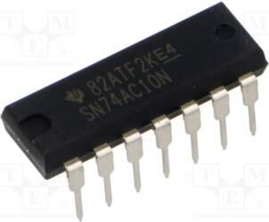 TEXAS INSTRUMENTS IC: digital; NAND; Ch: