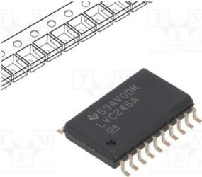 TEXAS INSTRUMENTS IC: digital; transceiver; Ch: