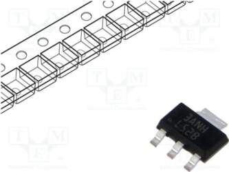 TEXAS INSTRUMENTS IC: voltage regulator; LDO