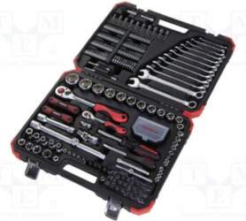 Tools set: general purpose; case; 1/2"