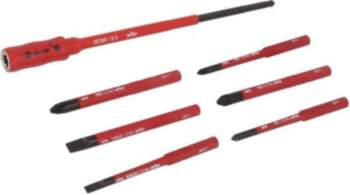 Tools set: screwdriver bits; insulated; Phillips