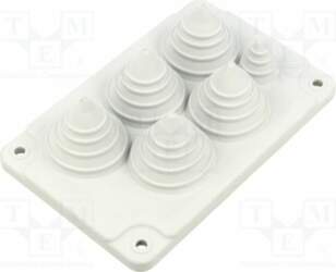 TRELLEBORG Multigate grommet; elastomer thermoplastic TPE