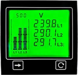 TRUMETER Meter: power; digital,mounting,programmable