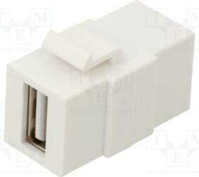 USB coupler; Keystone; USB A socket