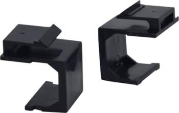 VALUE Keystone Socket Cover, 10pcs/set , black