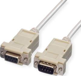 Value RS232 Cable, DB9 M -