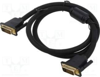 VENTION Cable; DVI-D (24+1) plug,both