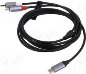 VENTION Cable; RCA plug x2,USB
