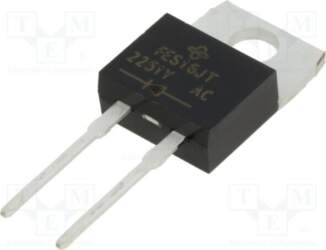 VISHAY Diode: rectifying; THT; 600V; 16A