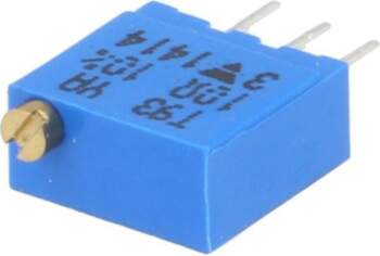 VISHAY Potentiometer: mounting; 10Ω; multiturn; 500mW
