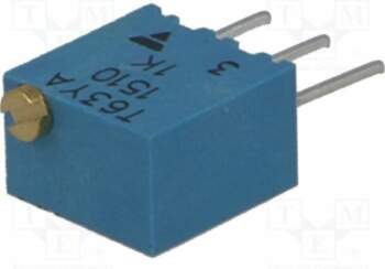 VISHAY Potentiometer: mounting; 1kΩ; multiturn; 250mW