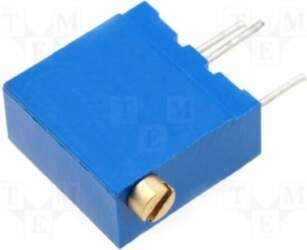 VISHAY Potentiometer: mounting; 500Ω; multiturn; 500mW