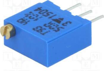 VISHAY Potentiometer: mounting; 50Ω; multiturn; 500mW