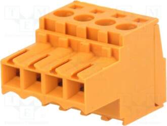 WEIDMÜLLER Connector: pluggable terminal block; plug