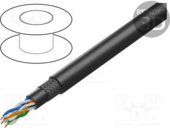 Wire; BiTsound®; Cat 6; 4x2x26AWG; Cu