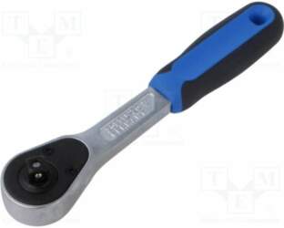Wrench: rattle; socket spanner; 1/4"; bidirectional