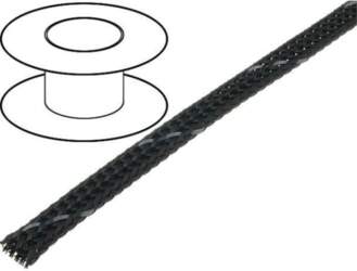 4CARMEDIA Braid; polyester; dark grey; Package:
