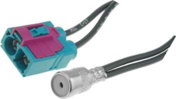 4CARMEDIA Cable; Fakra double socket,ISO