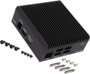 AAEON Enclosure: for computer; aluminium; black