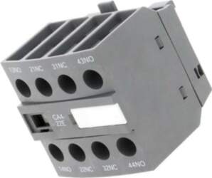 ABB Auxiliary contacts; screw terminals; front
