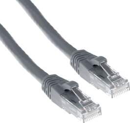 ACT CAT6 U/UTP SNAGLESS GY 5