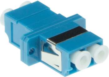 ACT LC DUPLEX ADAPTER SM BLUE