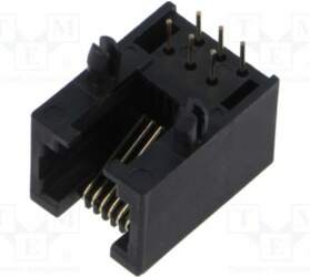 ADAM TECH Connector: RJ12; socket; PIN: